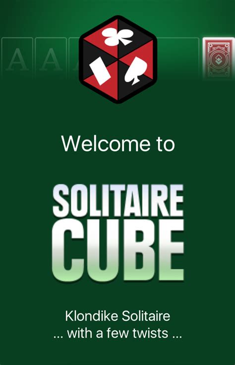 Solitaire Cube .